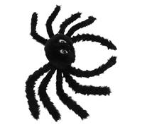 TOPBATHY Coiffe Araignée en Peluche Douce et Légère, Serrage-tête Halloween pour Femmes et Ados, Accessoire de Fête Macabre et Cosplay, Bandeau Cheveux Noir Surdimensionné pour Maquillage