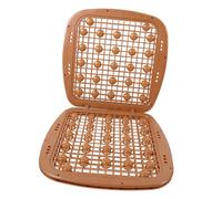 TOPBATHY Coussin de chaise tampon amorti coussin de siège de chaise coussins de siège de chaise coussin de siège universel coussin de siège automobile Plastique Brown