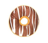 TOPBATHY Coussin Donut Doux Peluche Coussin De Siège Forme De Donut Et Chocolat pour Décor De Salon Et Chambre à Coucher