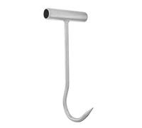 TOPBATHY Crochet de Levage Polyvalent Fer Galvanisé pour Ouverture de Regards Tirage de Stores et Transport Poignée Longue pour Utilisation Pratique et Sécurisée