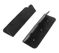 TOPBATHY Crochets de Siège pour Bateau Gonflable 2 Pièces Supports en Plastique Noir pour Fixations de Sièges de Canot Pneumatique Accessoires pour Bateaux Gonflables et Kayaks Fixation