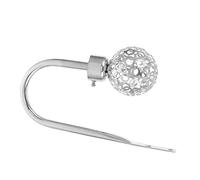 TOPBATHY Crochets pour Embrasses de Rideaux Forme U, Attache Murale Anti-Rouille, Décoration Fenêtre, Lot pour Salon ou Chambre