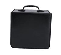 TOPBATHY de Rangement pour Cd de Capacité Étui pour 360 Boîte de Rangement pour Organisateur D'album Fermeture à Glissière