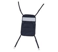 TOPBATHY de Rangement Voiture Oxford Organiseur Siège Arrière avec Sangles et Boucles Capacité Multi Poches pour Accessoires et Snacks Compatible Plusieurs Modèles Noir