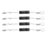 TOPBATHY Diode Haute Tension Unidirectionnelle Cl01-12 pour Four à Micro-ondes Domestique, Lot de 4 Pièces Bornes, Résistance Thermique Élevée, Remplacement Fiable pour Alimentation