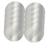 TOPBATHY Disques Verseurs à Vin Réutilisables Lot de 10 en Pet pour Bouteilles de Vin Rouge Faciles à Utiliser Nettoyer Accessoires