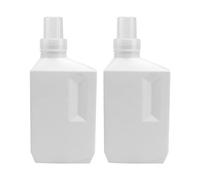 TOPBATHY Distributeur De Liquide De Lessive En Plastique Vide 2 Pièces Distributeurs De Détergent Récipient De Détergent Grand Distributeur De À Lessive De 1000 Ml Pour Adoucissant