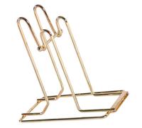 TOPBATHY Distributeur de Tickets en Métal Doré Support Rouleau Simple et Double Organiseur de Billets pour Événements Loterie et Cinéma Robuste et Compact