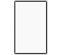 TOPBATHY Écran de Projection Portable en Polyester Blanc Anti-Plis Restitution Fidèle des Couleurs pour Cinéma Maison et Salle de Conférence