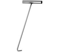 TOPBATHY En t En Acier Inoxydable Outils Rigides De Regard En Inox Outil De Regard De Couvercle De Puits Ravine De Vidange De Boeuf Portes à Volets