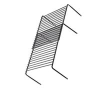 TOPBATHY Étagère de Cuisine Extensible Fer Noir Robuste et Empilable Organiseur Multifonction pour Placard et Plan de Travail