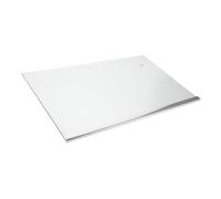 TOPBATHY Étagère De Réfrigérateur En Verre Trempé Transparent, Support Solide, Dimensions 40x24 Cm, Accessoire Compatible Modèles Variés, Rangement Pratique Cuisine Et Mini-frigos,