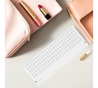 TOPBATHY Étiquettes Numérotées Autocollantes pour Vernis à Ongles 4 Feuilles Plastiques Résistantes Petites Étiquettes pour Organisation Manucure Rangement Collection et Tri Couleurs