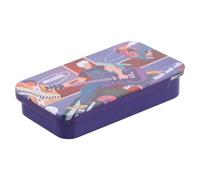 TOPBATHY Étui à Médiators en Fer pour Guitare, Boîte de Rangement Violette