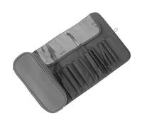 TOPBATHY Étui à Pinceaux De Maquillage Sac De Maquillage Organisateur De Pinceaux Trousse Cosmétique Enroulable Pochette De Rangement Pratique