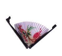 TOPBATHY Éventail À Main Rétro Décorations Chinoises Éventail Rond en Tissu Style Chinois Petit pour Femme