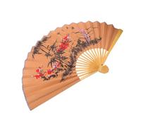 TOPBATHY Éventail Pliant Décoratif Asiatique en Papier et Bambou 0,9 M pour Espaces Événementiels et Studios, Style Traditionnel Chinois Zen Grand Format