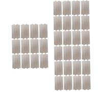 TOPBATHY Feuille De 36 Pièces Flocons de mica micro-ondes couvercle de guide d'ondes micro-ondes couvre-assiette micro-ondes panneau de mica pour poêle Panneau de mica ignifuge four baffle