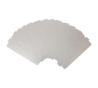 TOPBATHY Feuille De Mica Pour - Plaque De Mica 12 Pièces Couvercle Isolant Pour Four À - Plaques Pour - Couvercle Isolant Pour Four À -