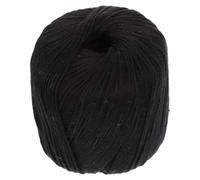 TOPBATHY Fil à Crocheter Multifonction Noir pour Crocheters et Tricoteurs | Coton, Fibres Acryliques et Soie, Toucher Doux, Usage Déco Maison et Projets Créatifs