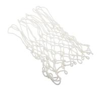 TOPBATHY Filet de Basket-Ball Lumineux Phosphorescent en Nylon 12 Crochets Standard 45 CM Filet de Remplacement Blanc pour Panier de Basket Portable d'Extérieur Équipement de Basketball