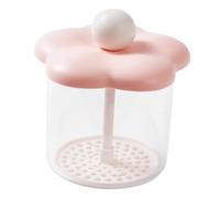 TOPBATHY Foamer pour Nettoyant Visage Portable Pression Manuel Bouteille Mousseuse Simple pour Savon Raser Compact et Réutilisable pour Salles de Bain