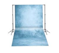 TOPBATHY Fond de Photo en Vinyle Abstrait Bleu 150x210 Cm pour Séance Photo Professionnelle en Intérieur et Extérieur Toucher Confortable