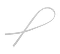 TOPBATHY Goulotte LED Flexible en Pvc 10 Mm à Profil Incurvé, Diffuseur de Bande Lumineuse Murale pour Éclairage Décoratif Intérieur, Canal D’éclairage Linéaire Anti-éblouissement