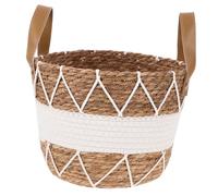 TOPBATHY Grand Panier À Linge En Corde Paniers De Rangement Tissés Pour Couvertures Organisateur De Maison De Style Rustique