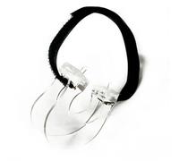 TOPBATHY Guide Correcteur D'archet de Violon 4/4 en Plastique Transparent Blanc, Mini Taille Facile à Installer pour Entraînement des Débutants