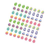 TOPBATHY Guirlande de Fanions pour Pâques en Papier Coloré, 8 Pièces Œufs Suspendus, Décoration Printanière Festive pour Cheminée, Mur ou Arbre, Bannière de Pâques Créative et