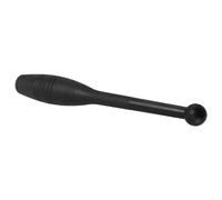 TOPBATHY Haltères D'entraînement de Force, Massue de Musculation, PP Noir, Renforcement du Haut du Corps, Prise en Main, pour Maison et Extérieur