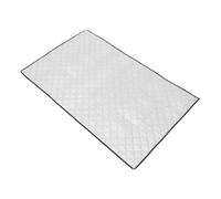 TOPBATHY Housse de Protection Isolation Thermique en Aluminium Argenté pour Congélateur et Installation Facile, Adaptée aux Armoires Frigorifiques en Extérieur et Restaurants