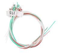 TOPBATHY Jeu de Cordes Lyre Nylon Résistantes et Durables Accessoires Instruments Musique Remplacement Cordes Marquage Numérique pour Harpe et Lyre