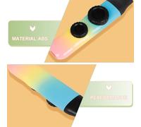 TOPBATHY Kazoo à Double Membrane Réglable Professionnel Instrument Portable Léger pour Garçon Fille et Accompagnement Guitare Kazoo Débutant Abs Finition Dégradée Brillante