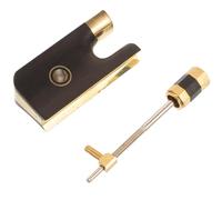 TOPBATHY Kit Accessoires Archet Violoncelle Ébène avec Vis Professionnelle pour Réparation et Remplacement Compatible Cello Outil Pratique pour Musicien