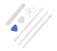 TOPBATHY Kit de Réparation Électronique 7 Pièces Spudger Métallique en Acier Inoxydable Outil d'Ouverture Précis pour Smartphones Tablettes et Ordinateurs Portables Outils de Démontage