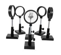 TOPBATHY Kit Expérimentation Optique Complet avec Lentilles Convexes et Concaves Miroir Plan et Miroir Courbe Équipement Pédagogique pour Sciences Physiques Adapté Aux Élèves Du Primaire et
