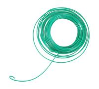 TOPBATHY Lien Souple pour Plantes de Jardin, Fil Vert 10m en PVC