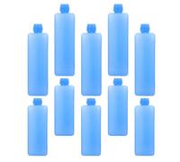 TOPBATHY Lot de 10 Blocs Réfrigérants Réutilisables à Dos de Glace, Mini et Petit Format, Packs de Glace Alimentaires pour Refroidisseur D’air Portable, Glacière, pour Camping