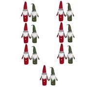 TOPBATHY Lot de 14 Décorations De Noël en Forme De Bouteille De Vin