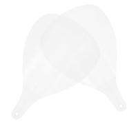 TOPBATHY Lot de 2 Boucliers Protecteurs Transparents pour Coiffure Visage, Protection Anti-projections en Plastique, Masque Facial pour Salon de Coiffure, Soin Capillaire et Spray Visage