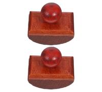 TOPBATHY Lot de 2 Buvards à Bascule en Bois Antique pour Séchage Rapide D'encre, Petit Buvard à Encre pour Stylo-plume, Outil Absorbant Polyvalent pour Bureau et Calligraphie Artistique