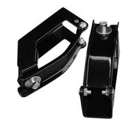 TOPBATHY Lot De 2 Clips De Toit pour Voiture pour Remorque Porte-Bagages Porte-Bagages Fixations De Suspension Fixations pour Barres Transversales Fixations pour Rails De Toit Fer