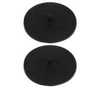 TOPBATHY Lot de 2 Disques de Nettoyage en Silicone 57Mm pour Machine à Expresso Tampons Universels pour Porte-Filtre Résistants Haute Température Entretien Professionnel et Maison