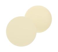 TOPBATHY Lot de 2 Palets de Roller Hockey Phosphorescents Diamètre Standard Plastique Solide pour Entraînement et Matchs Nocturnes en Intérieur et Extérieur Balle Lumineuse pour Hockey sur