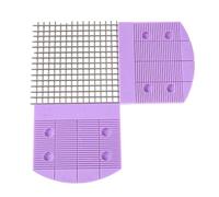 TOPBATHY Lot de 2 Peignes à Quilling en Plastique Violet Outils de Quilling pour Loisirs Créatifs Accessoires pour Création de Motifs en Papier pour Art du Tissage et DIY
