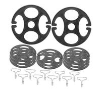 TOPBATHY Lot de 20 Sets de Crochets Métalliques de Housse de Siège de Voiture Accessoires de Fixation Universels Installation Simple Résistants à l'eau Convient pour SUV et Voitures