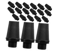 TOPBATHY Lot de 20 Supports de Câbles M10 en Plastique Noir pour Installations D'éclairage, Clips de Câble Polyvalents Empêchant le Glissement, pour Bricolage et Usage Professionnel