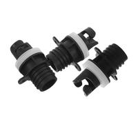 TOPBATHY Lot de 3 Adaptateurs de Valve Gonflable pour Kayak, Planche à Pagaie et Radeaux - Connecteur de Pompe à Air Portable, Étanche et Compatible Multi-valves, Accessoire